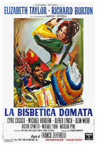 The Taming of the Shrew 1967 - Richard Burton - Italy - Classic Movie Poster