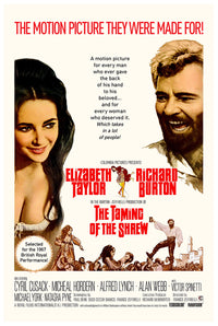 The Taming of the Shrew 1967 - Richard Burton - US 2 - Classic Movie Poster