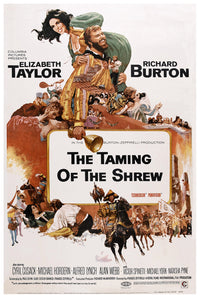 The Taming of the Shrew 1967 - Richard Burton - US - Classic Movie Poster