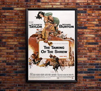 The Taming of the Shrew 1967 - Richard Burton - US - Classic Movie Poster