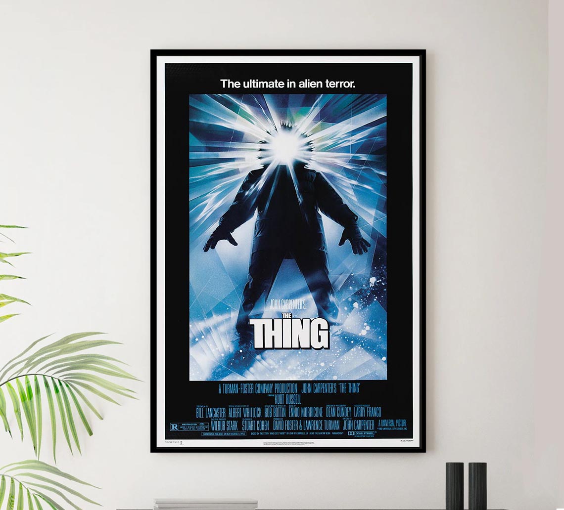 The Thing 1982 v1 - Kane Russell - Vintage Classic Movie Poster
