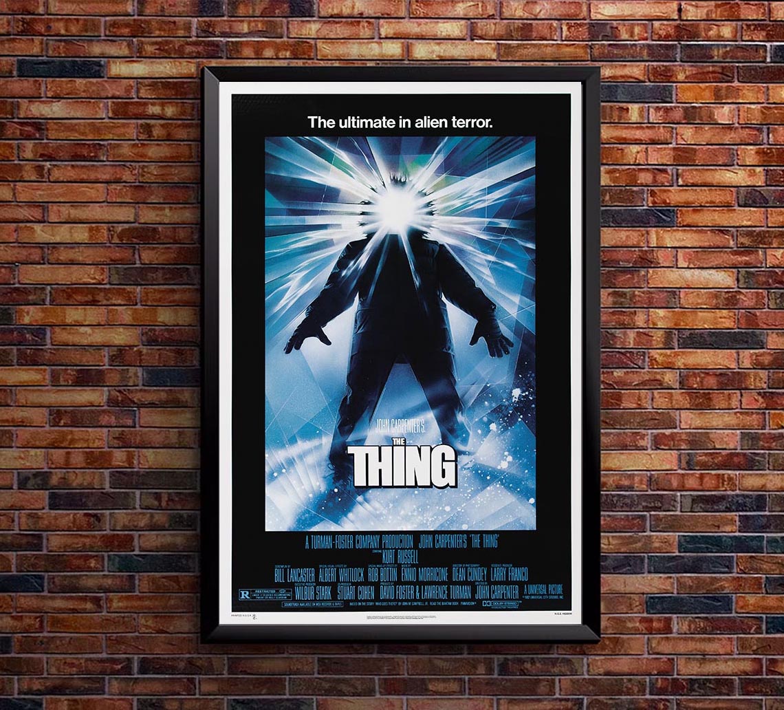 The Thing 1982 v1 - Kane Russell - Vintage Classic Movie Poster