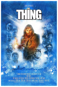 The Thing 1982 v2 - Kane Russell - Vintage Classic Movie Poster