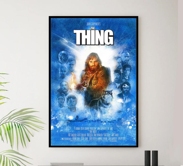The Thing 1982 v2 - Kane Russell - Vintage Classic Movie Poster