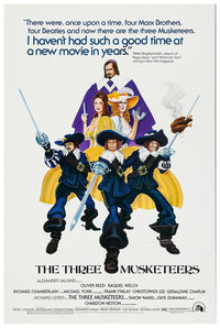 The Three Musketeers 1973 v2 - Charlton Heston - Vintage Classic Movie Poster