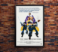 The Three Musketeers 1973 v2 - Charlton Heston - Vintage Classic Movie Poster