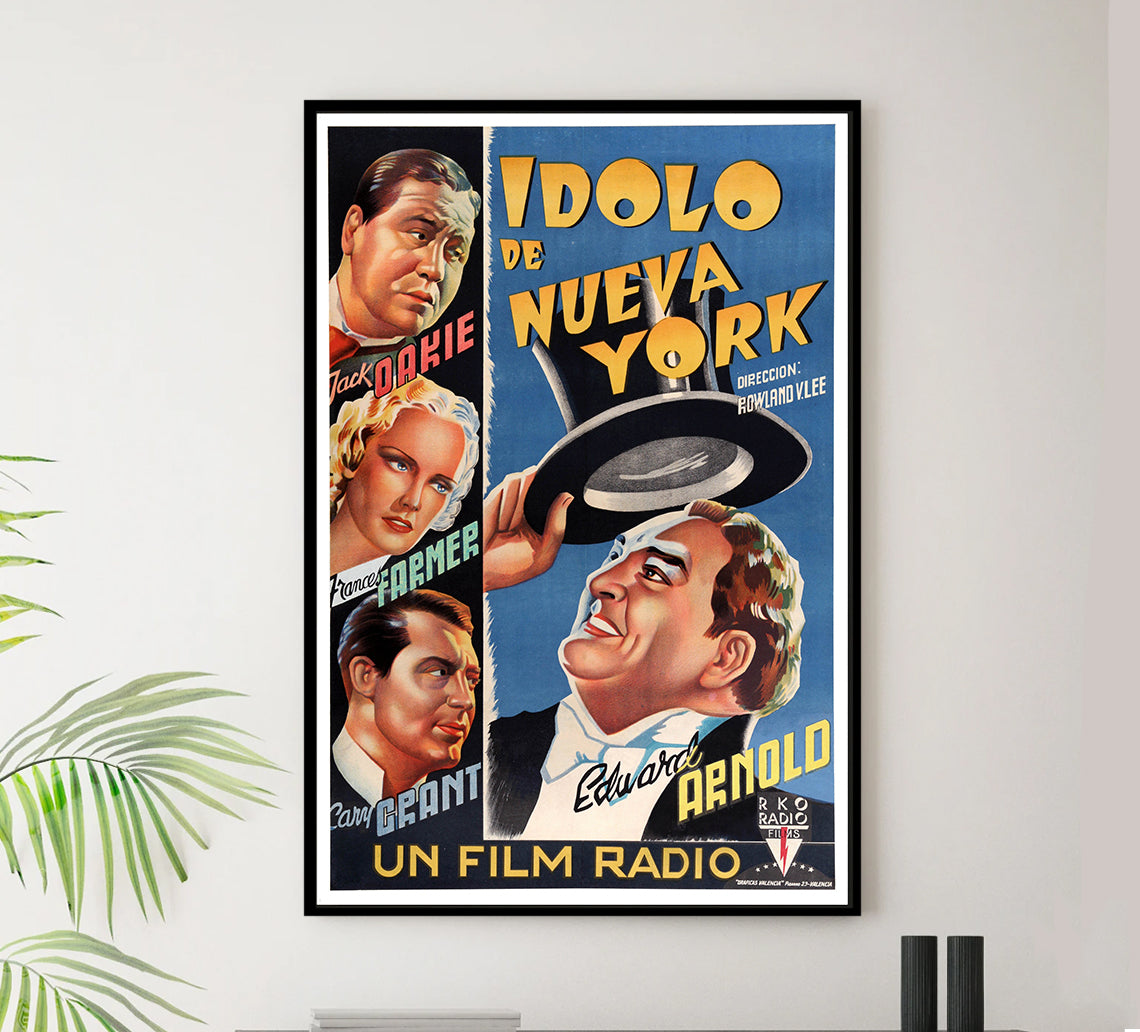 The Toast of New York 1937 - Cary Grant - Spain - Classic Movie Poster