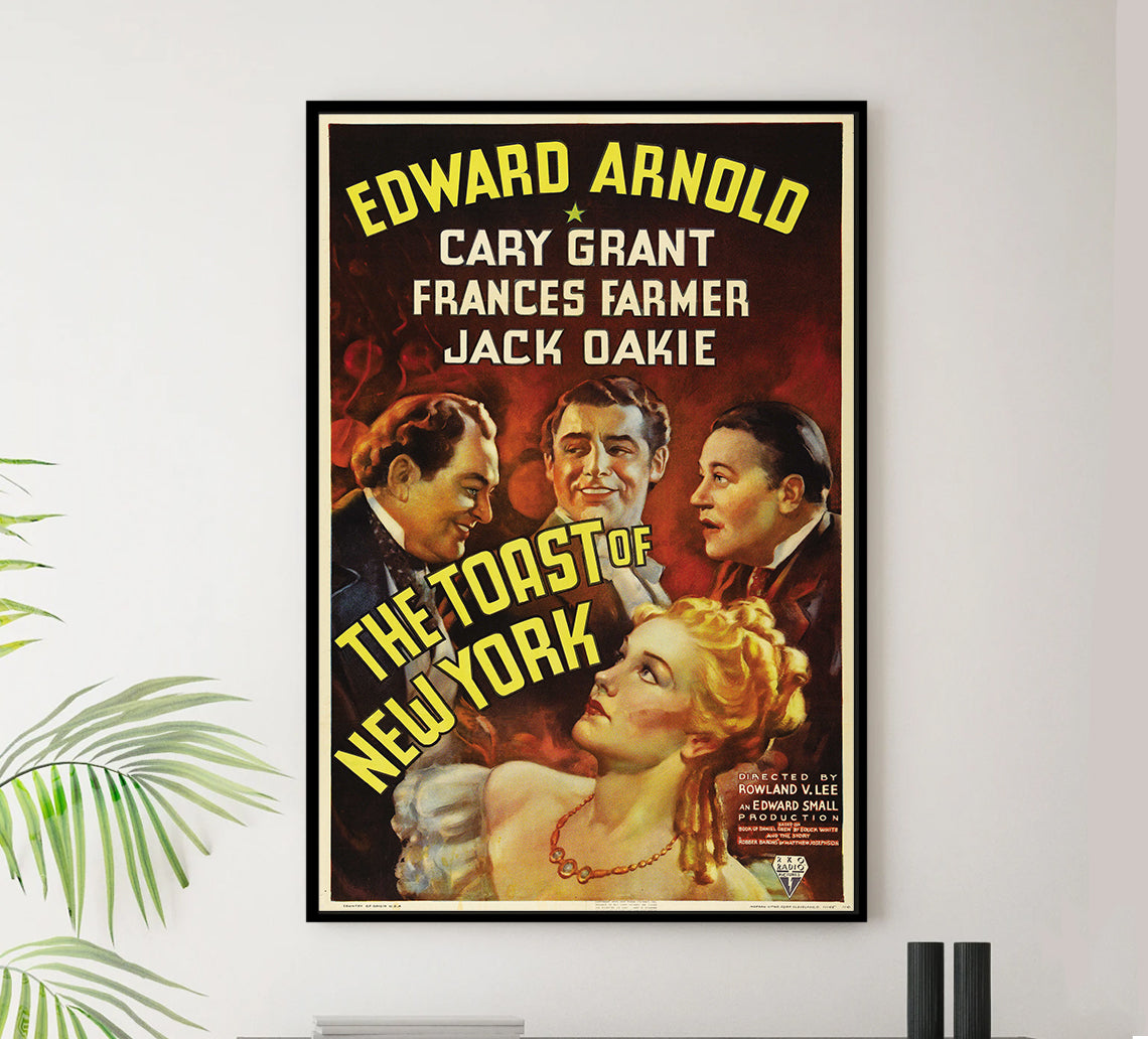 The Toast of New York 1937 - Cary Grant - US - Classic Movie Poster