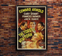 The Toast of New York 1937 - Cary Grant - US - Classic Movie Poster