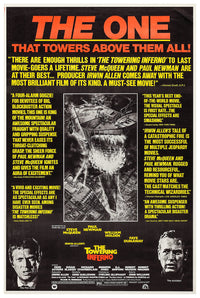 The Towering Inferno 1974 - Fred Astaire - US (3) - Classic Movie Poster