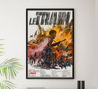 The Train 1964 - Burt Lancaster - France - Classic Movie Poster