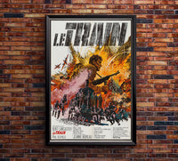 The Train 1964 - Burt Lancaster - France - Classic Movie Poster