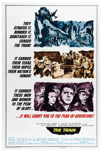 The Train 1964 - Burt Lancaster - US - Classic Movie Poster
