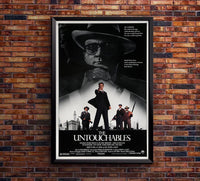 The Untouchables 1987 v1 - Kevin Costner - Vintage Classic Movie Poster