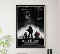 The Untouchables 1987 v1 - Kevin Costner - Vintage Classic Movie Poster