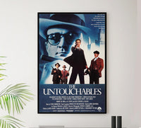 The Untouchables 1987 v2 - Kevin Costner - Vintage Classic Movie Poster