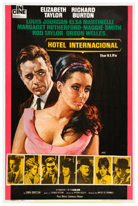 The V.I.P.s 1963 - Richard Burton - Spain - Classic Movie Poster