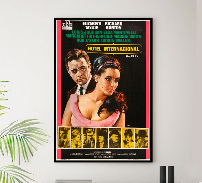 The V.I.P.s 1963 - Richard Burton - Spain - Classic Movie Poster