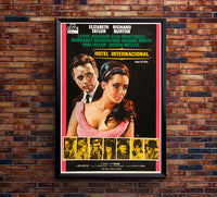 The V.I.P.s 1963 - Richard Burton - Spain - Classic Movie Poster