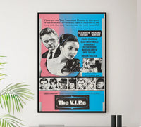 The V.I.P.s 1963 - Richard Burton - US 3 - Classic Movie Poster