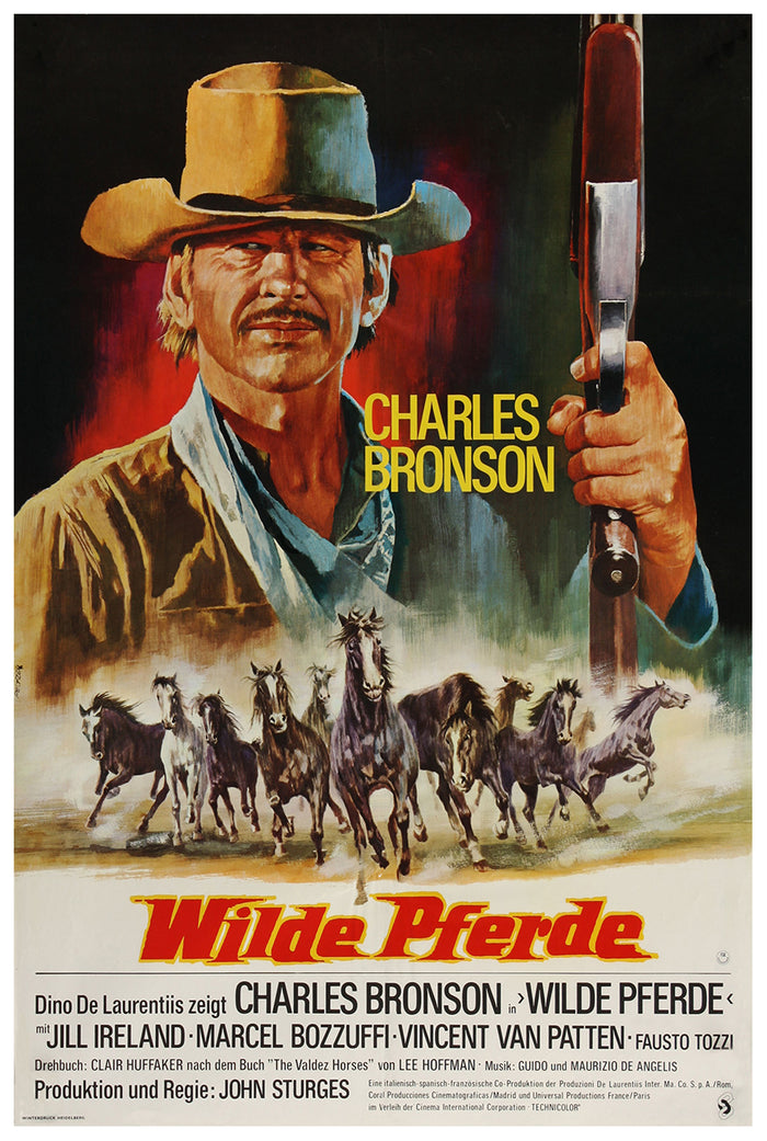 The Valdez Horses 1973 - Germany - Classic Movie Poster