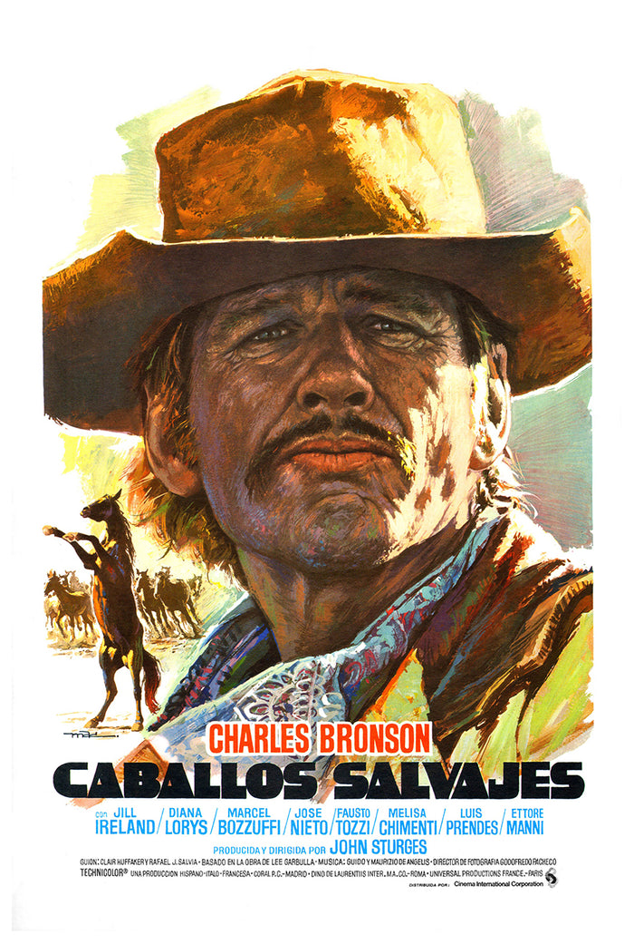 The Valdez Horses 1973 - Spain - Classic Movie Poster