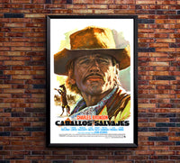 The Valdez Horses 1973 - Charles Bronson - Spain - Classic Movie Poster