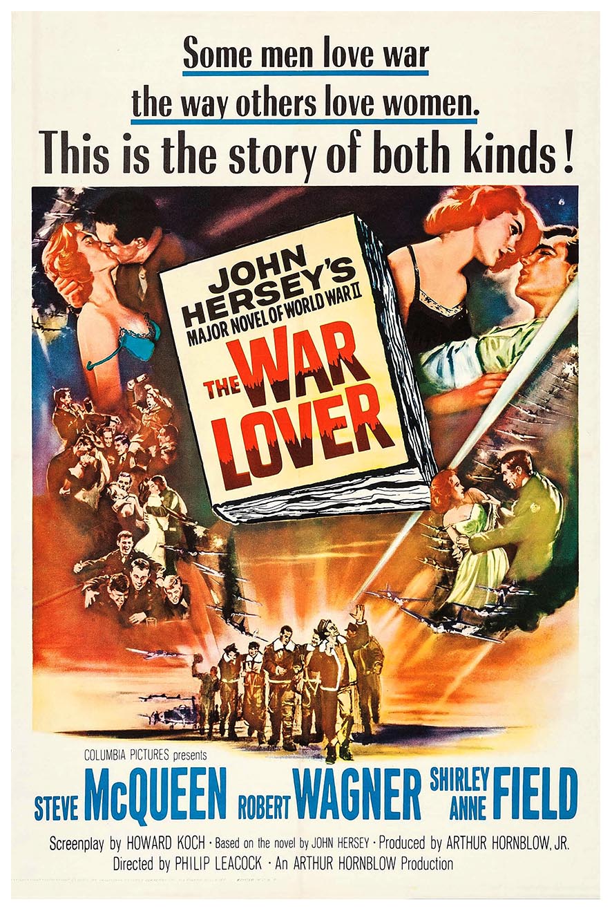 The War Lover 1962 - Steve McQueen - Vintage Classic Movie Poster
