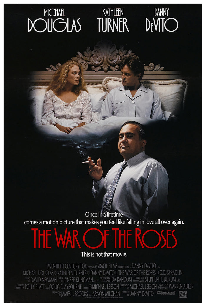 The War of the Roses 1989 - Michael Douglas - US - Classic Movie Poster