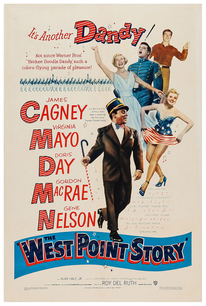 The West Point Story 1950 - James Cagney - US - Classic Movie Poster