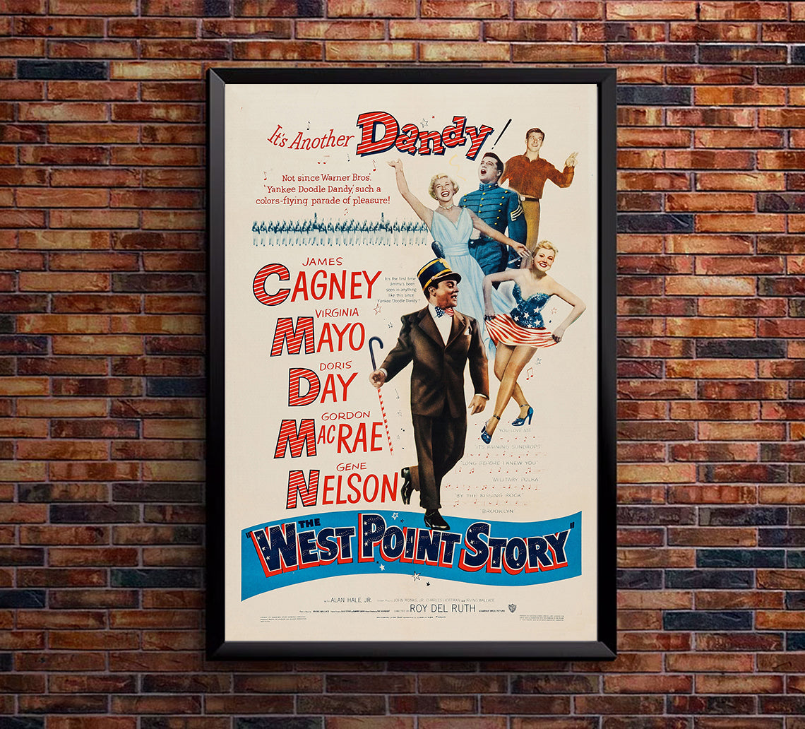 The West Point Story 1950 - James Cagney - US - Classic Movie Poster