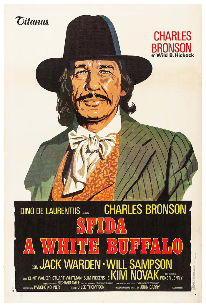 The White Buffalo 1977 - Charles Bronson - Italy (2) - Classic Movie Poster