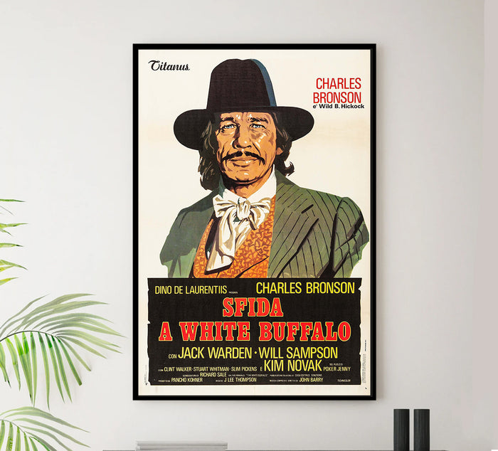 The White Buffalo 1977 - Charles Bronson - Italy (2) - Classic Movie Poster