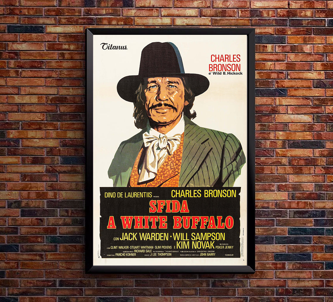 The White Buffalo 1977 - Charles Bronson - Italy (2) - Classic Movie Poster