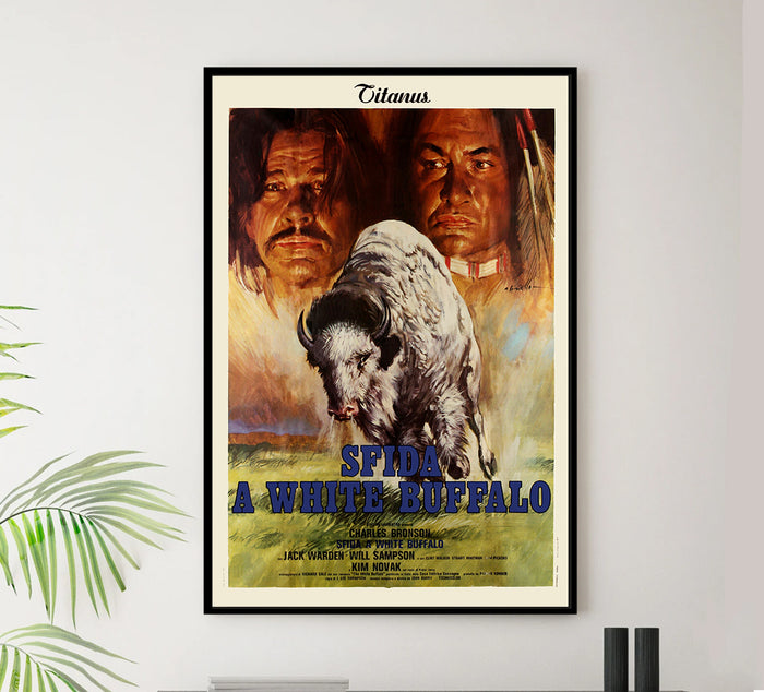 The White Buffalo 1977 - Charles Bronson - Italy - Classic Movie Poster
