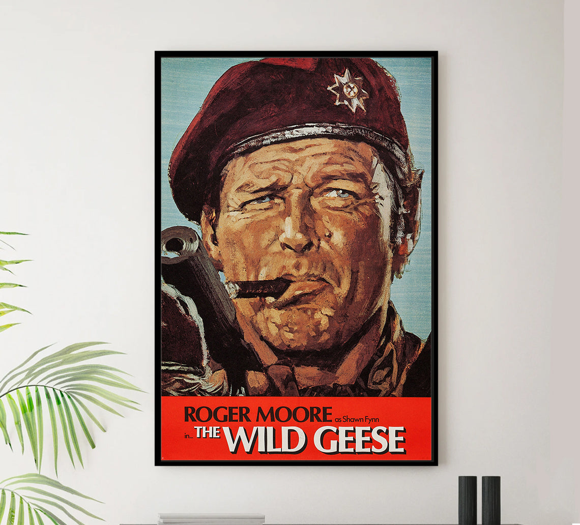 The Wild Geese 1978 - Richard Burton - US 2 - Classic Movie Poster