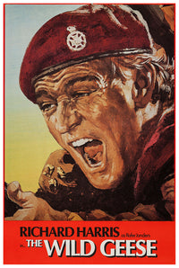 The Wild Geese 1978 - Richard Burton - US 3 - Classic Movie Poster
