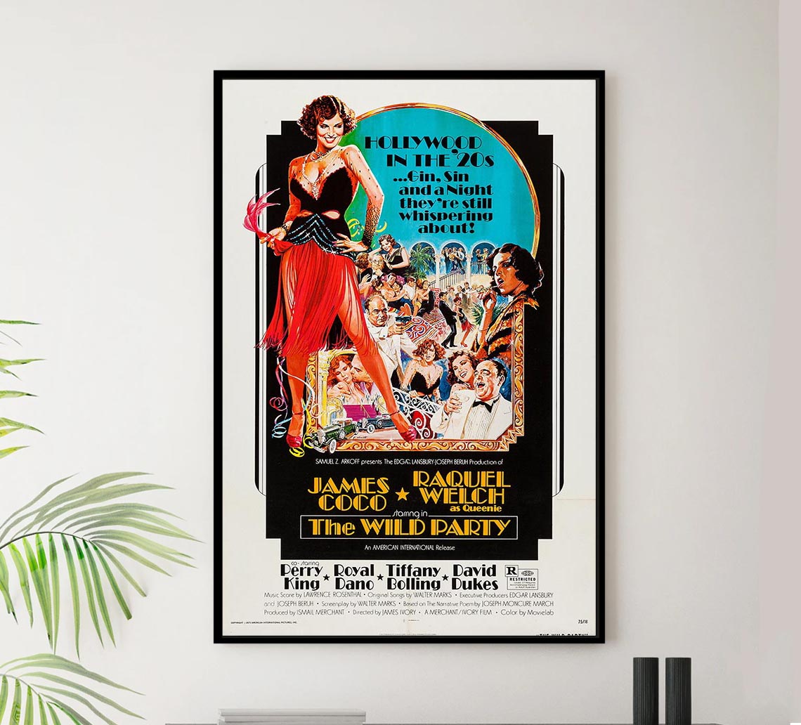 The Wild Party 1975 - Classic Movie Poster