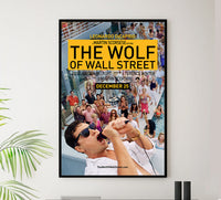 The Wolf of Wall Street 2013 v2 - Classic Movie Poster