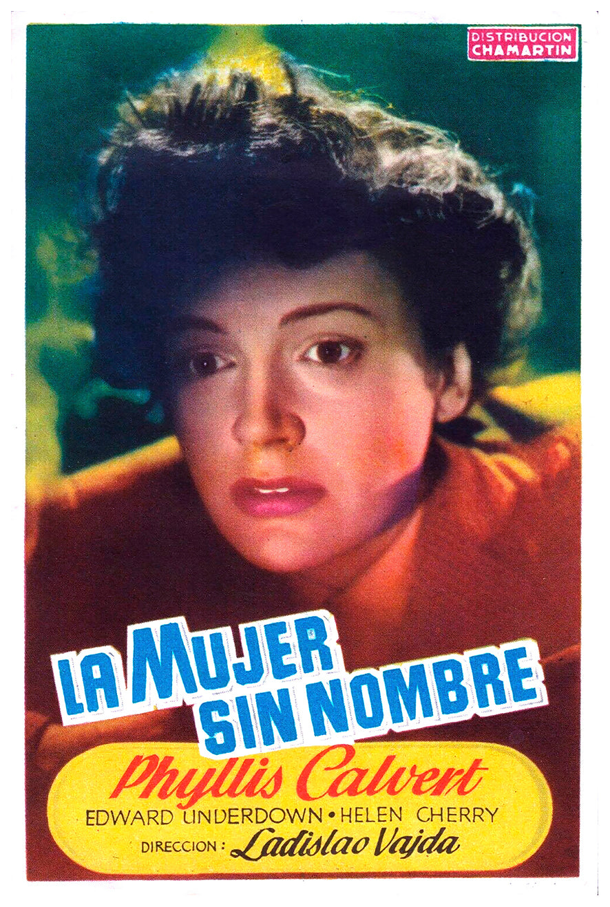 The Woman with No Name 1950 - James Cagney - Spain - Classic Movie Poster