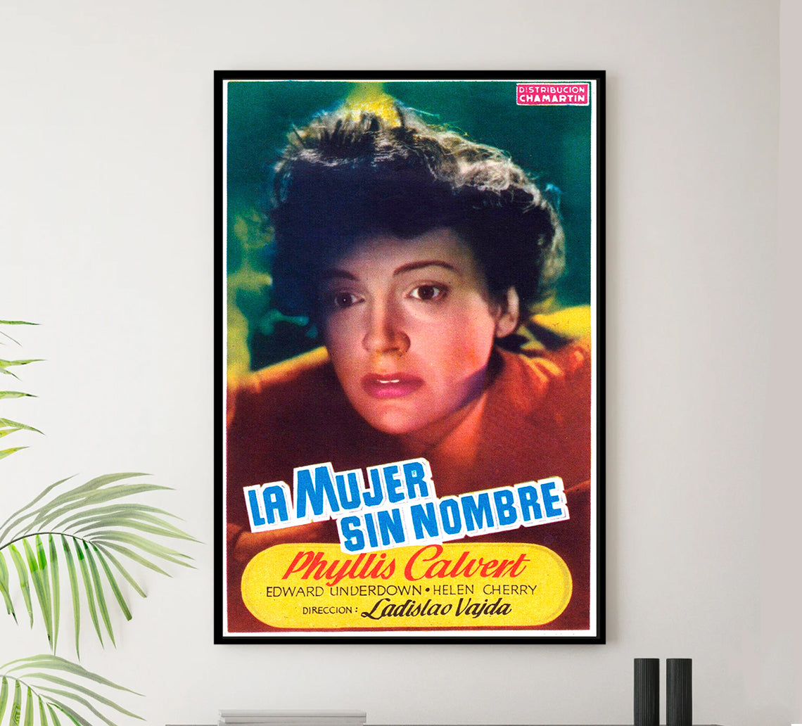 The Woman with No Name 1950 - James Cagney - Spain - Classic Movie Poster
