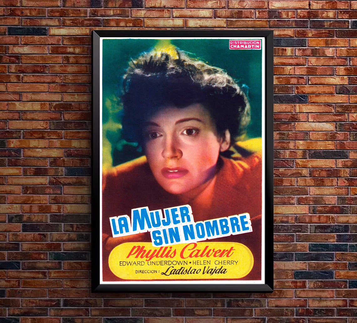 The Woman with No Name 1950 - James Cagney - Spain - Classic Movie Poster