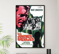The Young Savages 1961 - Burt Lancaster - Spain - Classic Movie Poster