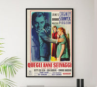 These Wilder Years 1956 - James Cagney - Italy - Classic Movie Poster