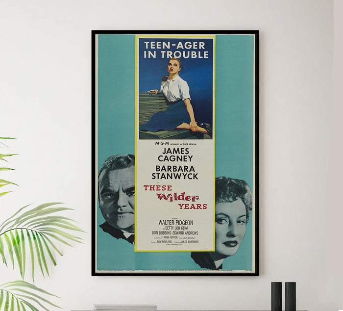 These Wilder Years 1956 - James Cagney - US - Classic Movie Poster