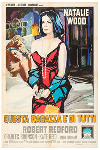 This Property Is Condemned 1966 - Robert Redford - Italy (2) - Classic Movie Poster
