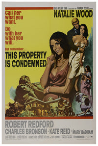 This Property Is Condemned 1966 - Robert Redford - US - Classic Movie Poster
