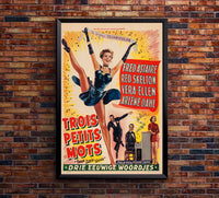 Three Little Words 1950 - Fred Astaire - Belgiun - Classic Movie Poster