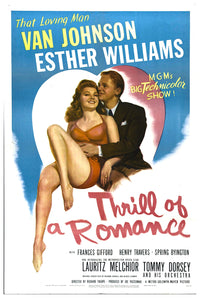 Thrill of a Romance 1945 - Esther Williams - US - Classic Movie Poster