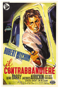 Thunder Road 1958 - Italian - Robert Mitchum - Vintage Classic Movie Poster